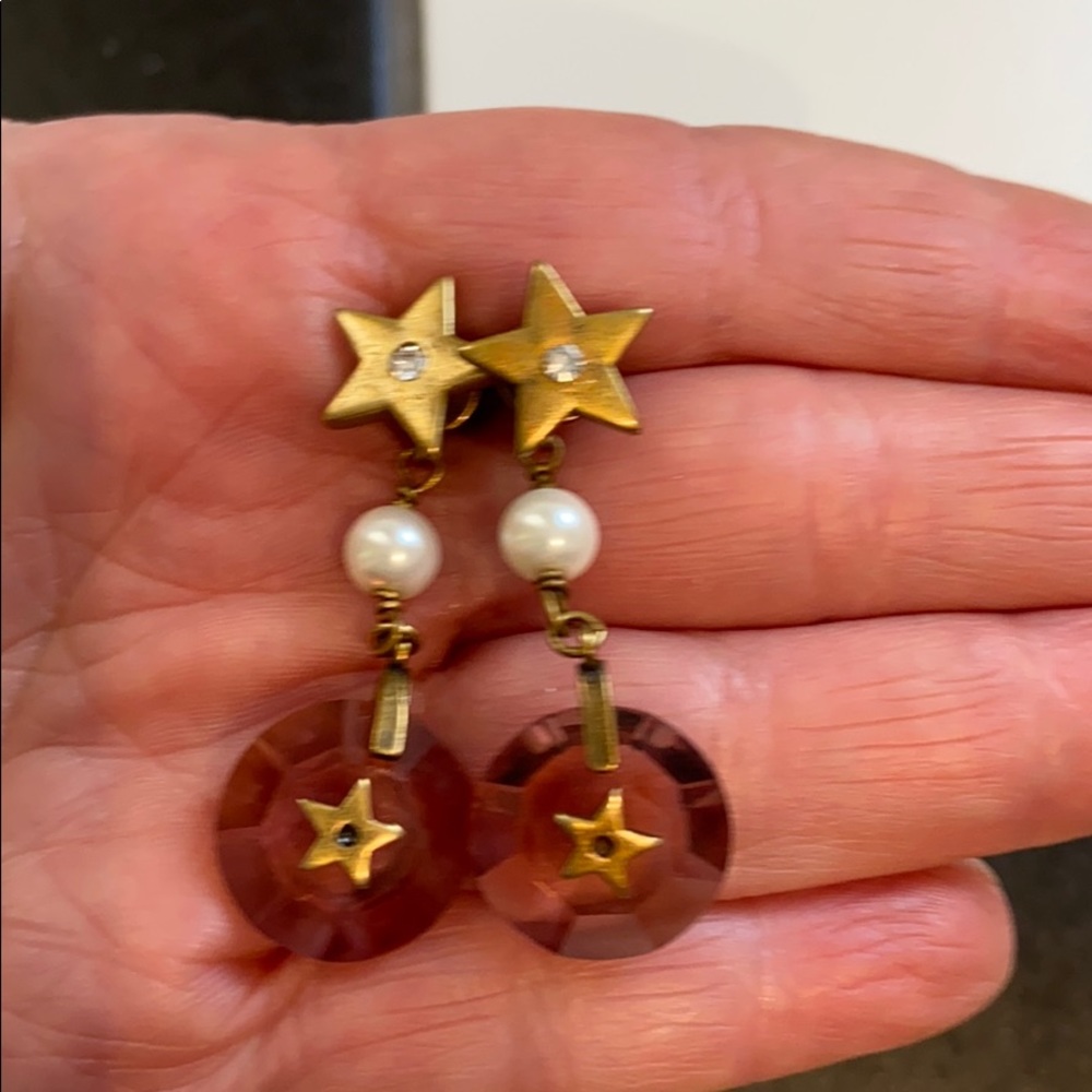 Vintage signed Authentic Dior earrings